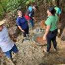 IDR-Paraná beneficia nove famílias e 48 pessoas com proteção de fontes em Rio Branco do Sul